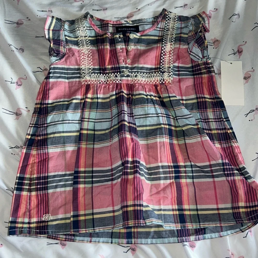Ralph Lauren Plaid Tunic/Dress - 2T